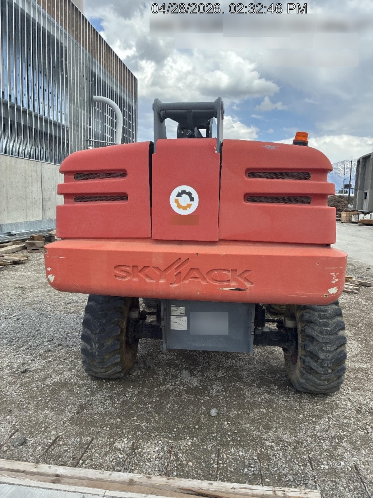 2019 Skyjack SJ66T Diesel, Foam Filled Tires, Welder Ready Package, Beacon