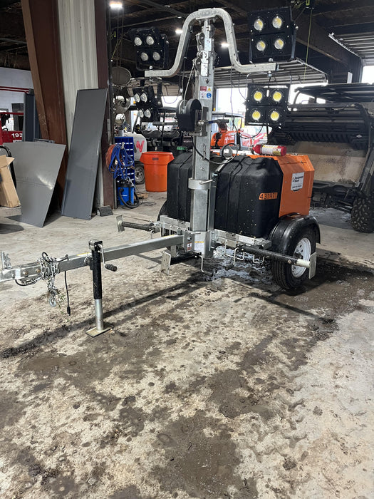 2024 Wanco WLTT-4MM4K Diesel, Deep Sea Controller, Shore Power Plug, Auto Start, (4) 350W LED Floodlights, 4kW Generator, 60 Gal Fuel Tank, 2" Ball, T3