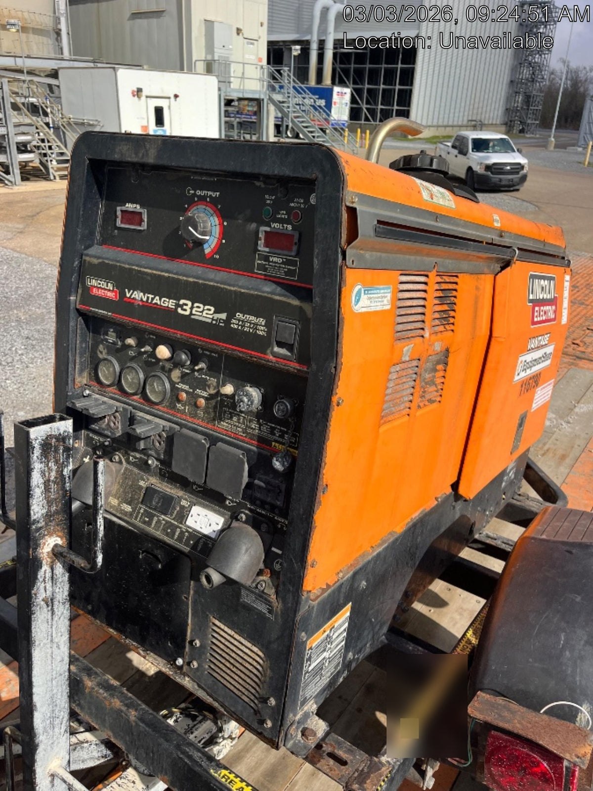 2022 Lincoln Electric LE400 Kubota V1505, Trlr, Cable Rack, Light Kit, ES Decals, T3