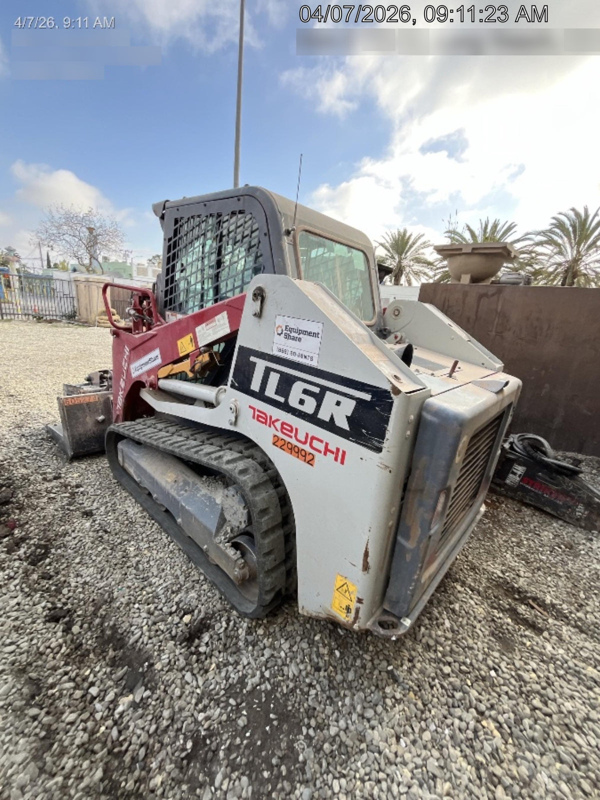 2022 TAKEUCHI TL6CR