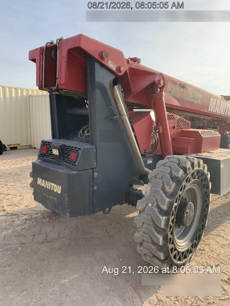 2018 Manitou MTA10055 Manitou MTA10055 - Canopy, Worklights, Beacon, 66" Carriage, 60" Forks, Solid Tires, Aux Hydraulics