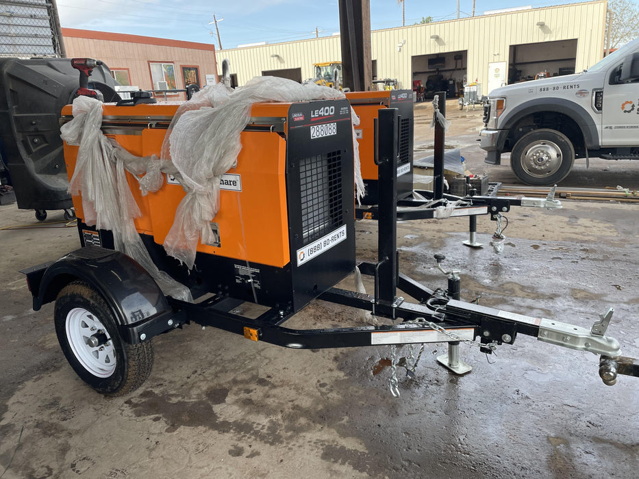 2023 Lincoln Electric LE400 Kubota V1505, Trlr, Cable Rack, Light Kit, ES Decals, T3