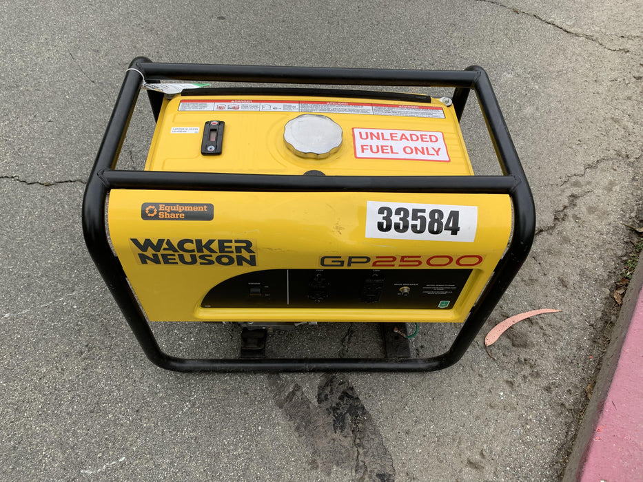 2019 WACKER NEUSON GP2500A