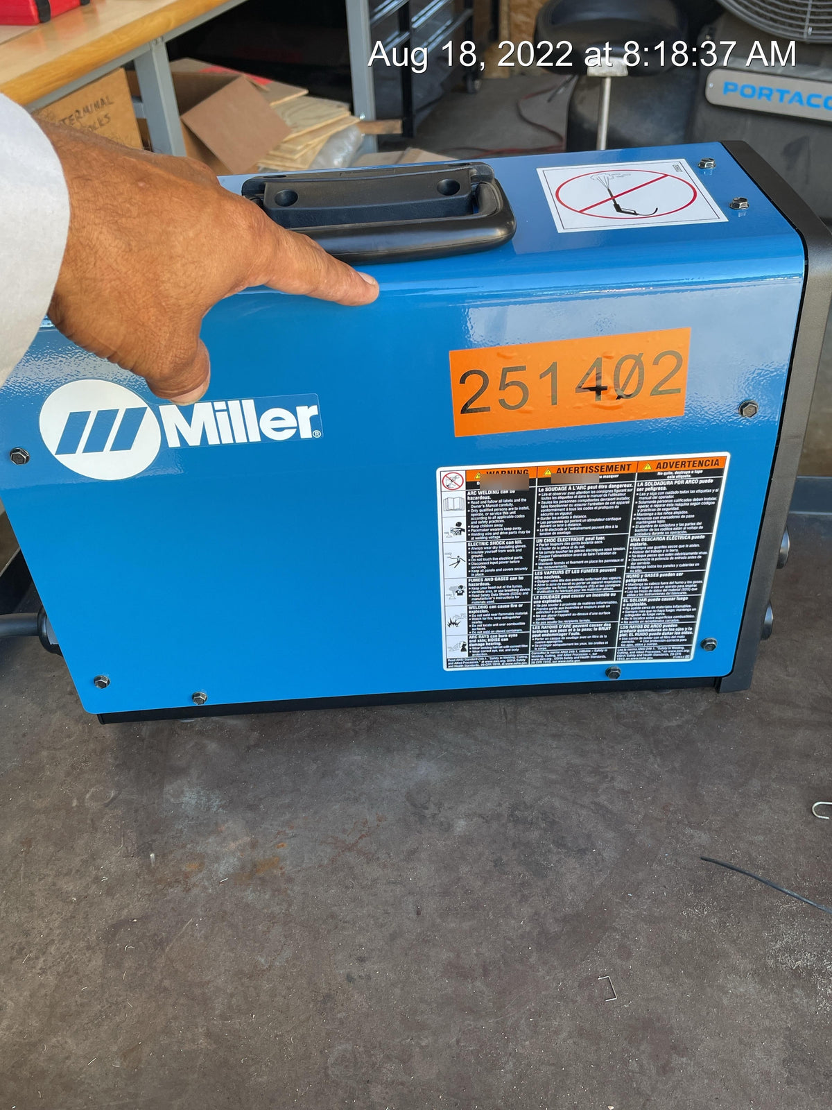 2022 MILLER ELECTRIC CST-280