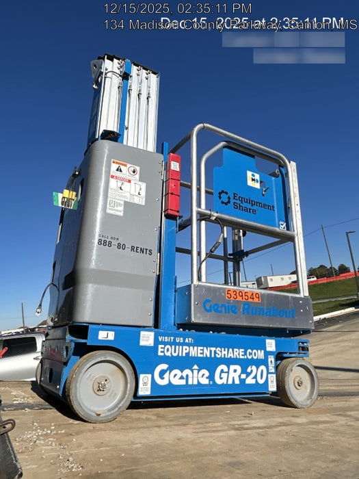 2025 GENIE GR-20