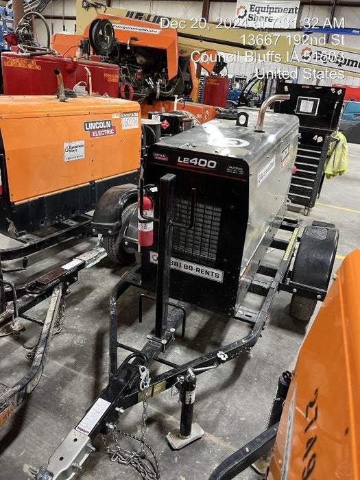 2024 Lincoln Electric LE400 Kubota V1505, Trlr, Cable Rack, Light Kit, ES Decals, T3