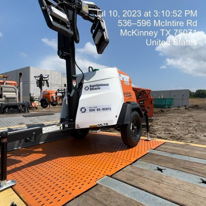 2023 Generac MLT2 Diesel, Flex Switch 120V Input, Powerzone Controller, (4) 320W LED Lights, 4kW Generator, 39.9 Gal Fuel Tank, 2" Ball, T3