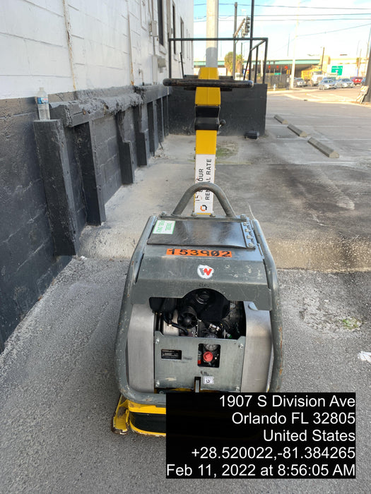 2021 Wacker Neuson DPU6555 DSL Vibroplate