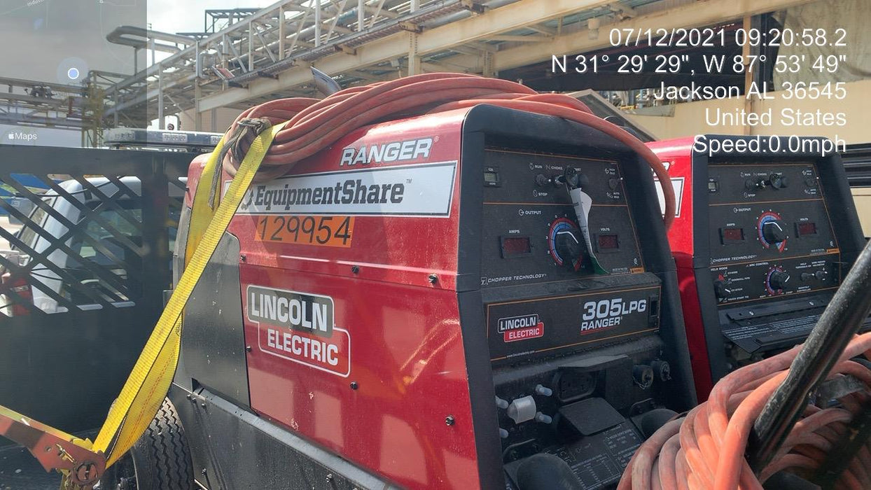 2021 Lincoln Electric Ranger 305 LPG K3430-1, Ranger 305 LPG, Undercarriage, Tank Holder & Strap, 10kw AC Gen, 25hp Kohler LPG Eng