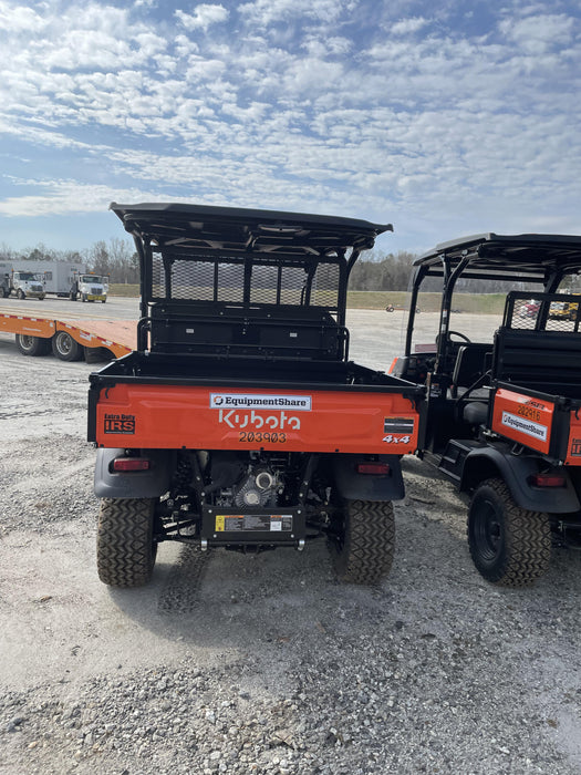 2022 Kubota RTV-X1140W-H Plastic Canopy, Windshield Acrylic Clear, LED Strobe Light, Wire Harness Kit, Back up Alarm