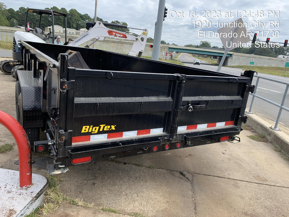 2024 BIG TEX TRAILER 16LP - 16' Bumper Pull Dump Trailer