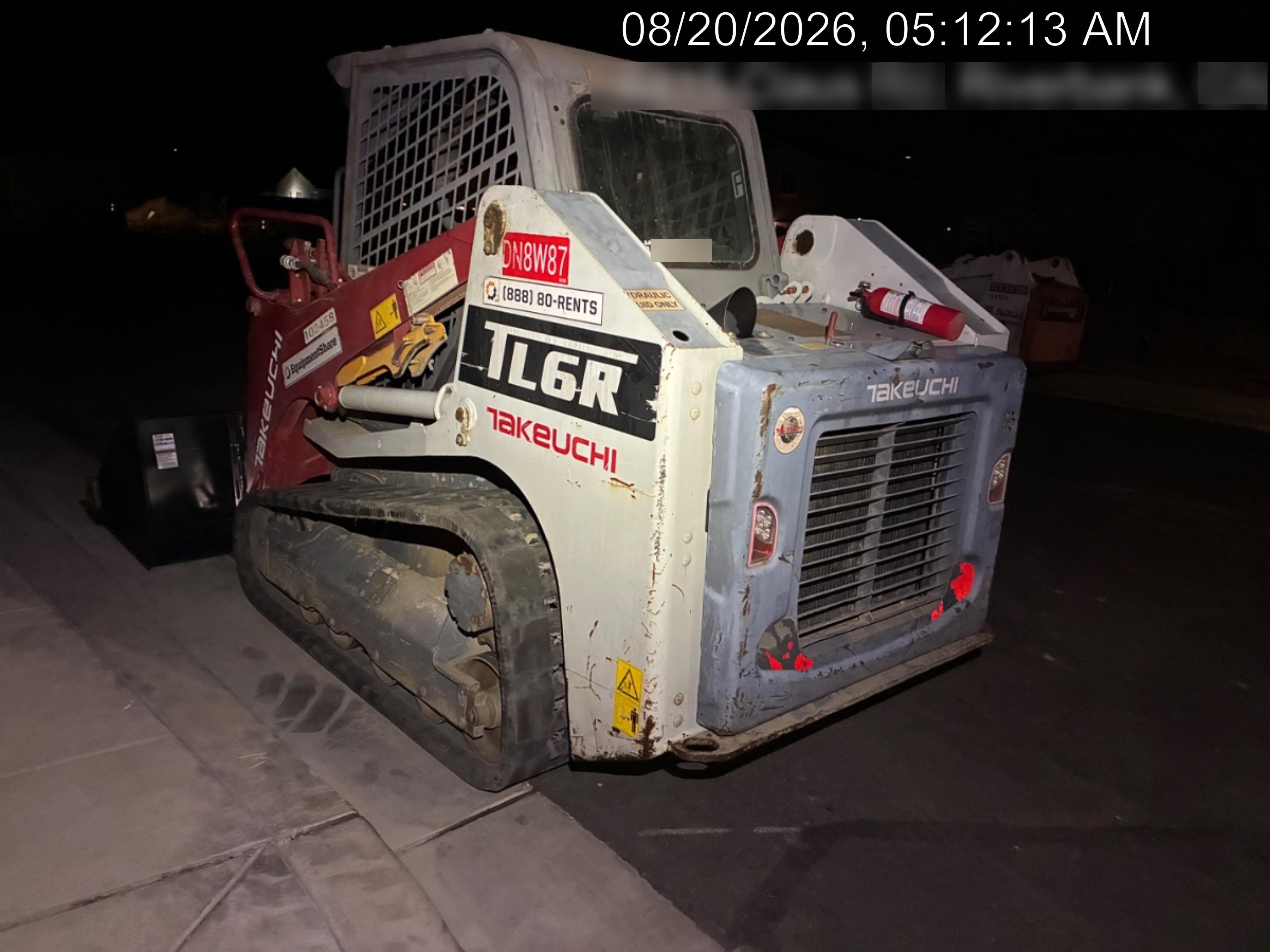 2020 TAKEUCHI TL6R