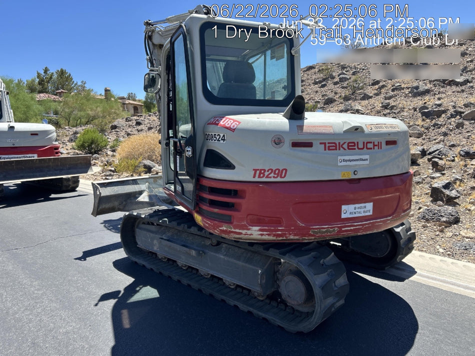 2021 TAKEUCHI TB290C