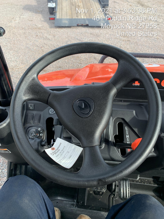 Kubota RTV-X1140W-H Plastic Canopy, Windshield Acrylic Clear, LED Strobe Light, Wire Harness Kit, Back up Alarm