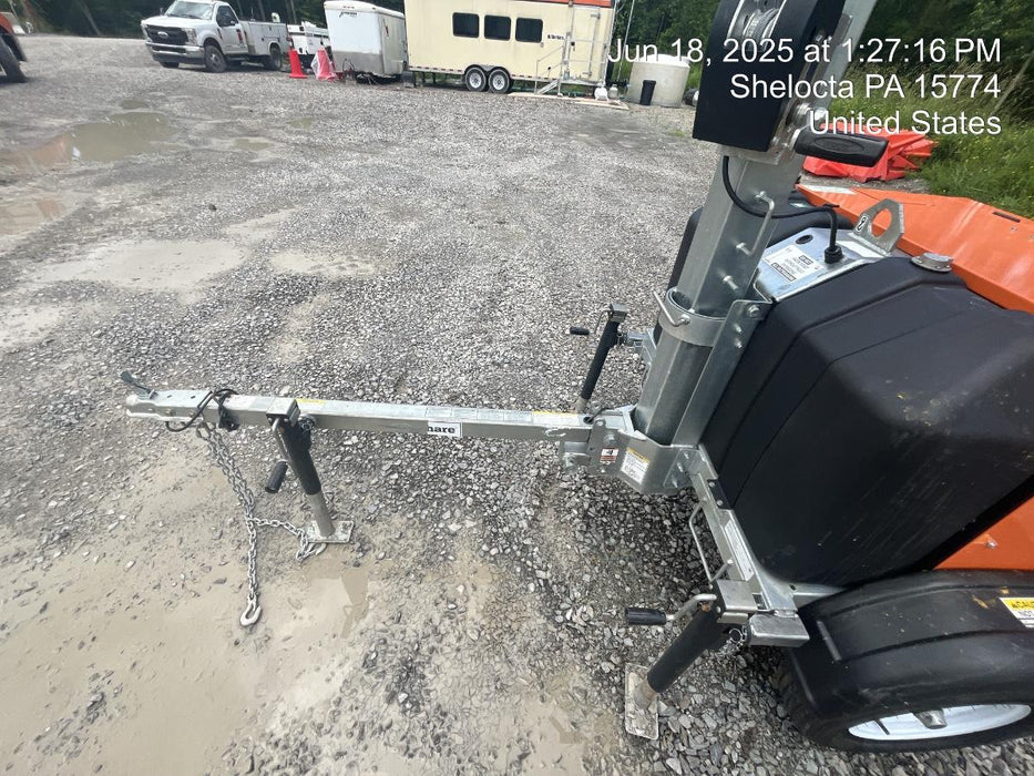 2024 Wanco WLTT-4MM4K Diesel, Deep Sea Controller, Shore Power Plug, Auto Start, (4) 350W LED Floodlights, 4kW Generator, 60 Gal Fuel Tank, 2" Ball, T3