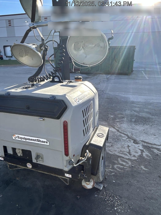 2019 Wacker Neuson LTV6L-MH Wacker Neuson LTV6L Mobile Light Tower w/Fuel Level Sensor Installed