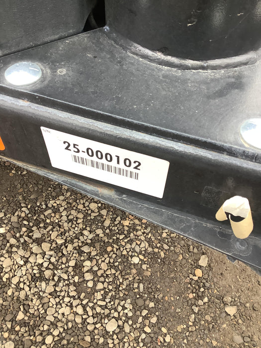 2020 Allmand NLV3GR (4) LED Light Fixture 350W, 23' Vertical Mast, 3kW Prime, Towable, Deep Sea L401, Leveling Jacks, Yanmar T4F 5.8hp