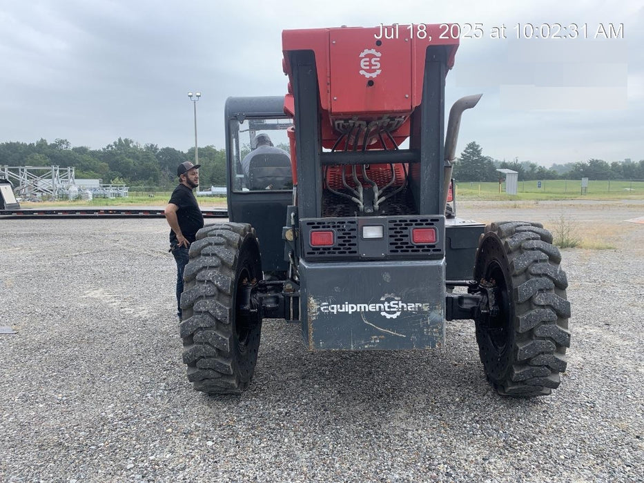 2019 Manitou 12042 MTA12042 - Canopy, Worklights/Strobe, Beacon, 66" Carriage, 60" Forks, Solid Tires, Lift Hook, Aux Hydraulics