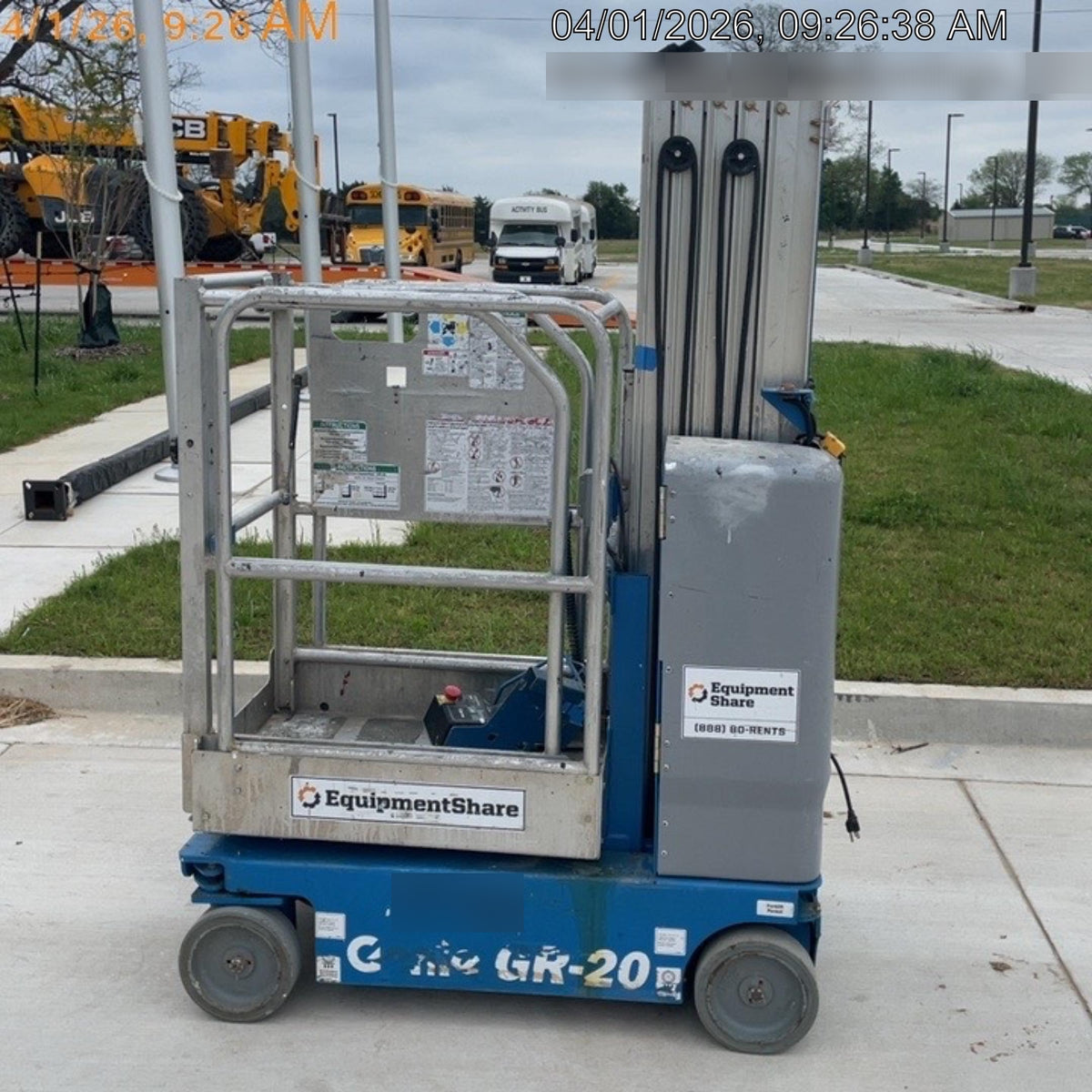 2019 GENIE GR-20