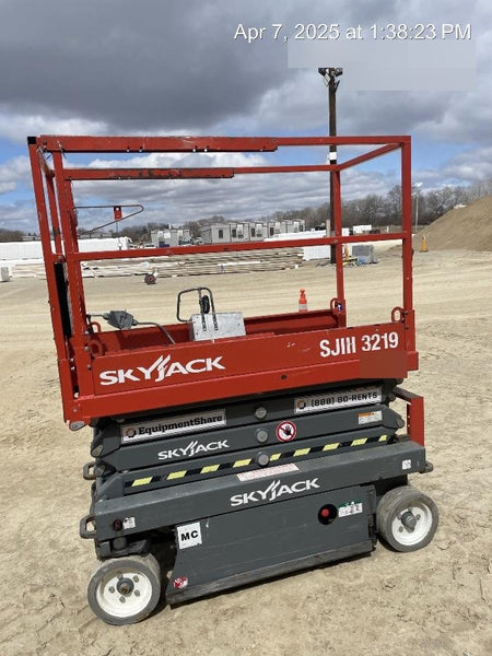 2016 Skyjack SJIII-3219 Standard Rental Specs