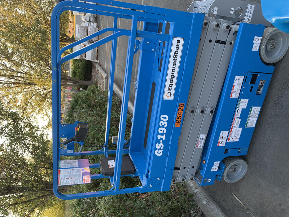 2020 Genie GS-1930 Standard Machine, 800W Inverter