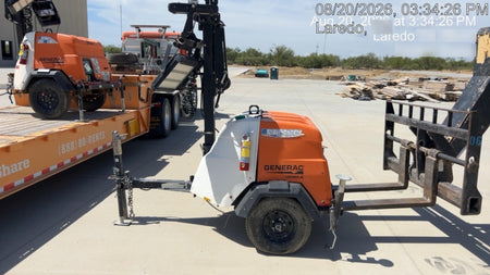 2024 Generac MLT2 Diesel, Flex Switch 120V Input, Powerzone Controller, 
(4) 320W LED Lights, 4kW Generator, 39.9 Gal Fuel Tank, 2" Ball, T3
