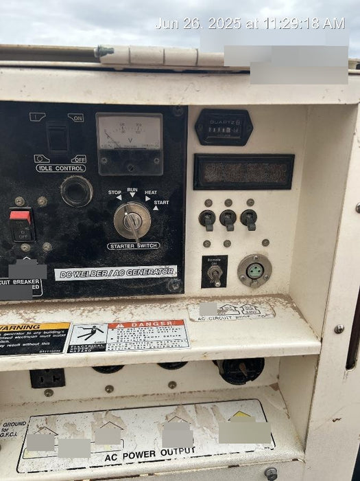 Multiquip DLW300ESA1 Multiquip 300 Amp Welder w/Trailer