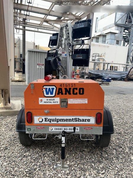 2024 Wanco WLTT-4MM4K Diesel, Deep Sea Controller, Shore Power Plug, Auto Start, (4) 350W LED Floodlights, 4kW Generator, 60 Gal Fuel Tank, 2" Ball, T3