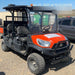 Kubota RTV-X1140W-H Plastic Canopy, Windshield Acrylic Clear, LED Strobe Light, Wire Harness Kit, Back up Alarm