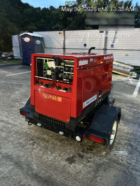 2023 Shindaiwa DGW400MDL Kubota D902 Engine, 23 HP, Dual Op Welder, Wire, Arc, Droop Stick, Tig, and CC Stick Functionality, Simulphase, 3 Phase and 1 Phase Gen Output, Single Axle NB Trlr, Slr Trckl Chrg 12V 12W, Fire Ext
