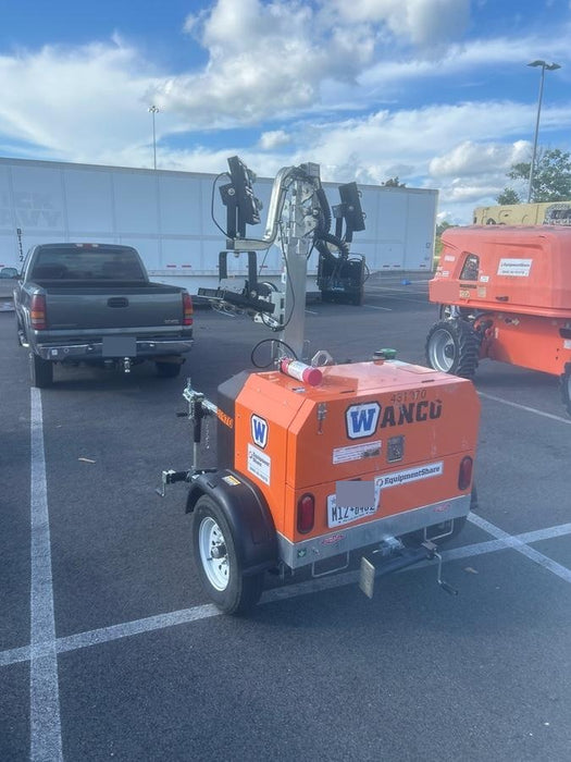 2024 Wanco WLTT-4MM4K Diesel, Deep Sea Controller, Shore Power Plug, Auto Start, (4) 350W LED Floodlights, 4kW Generator, 60 Gal Fuel Tank, 2" Ball, T3