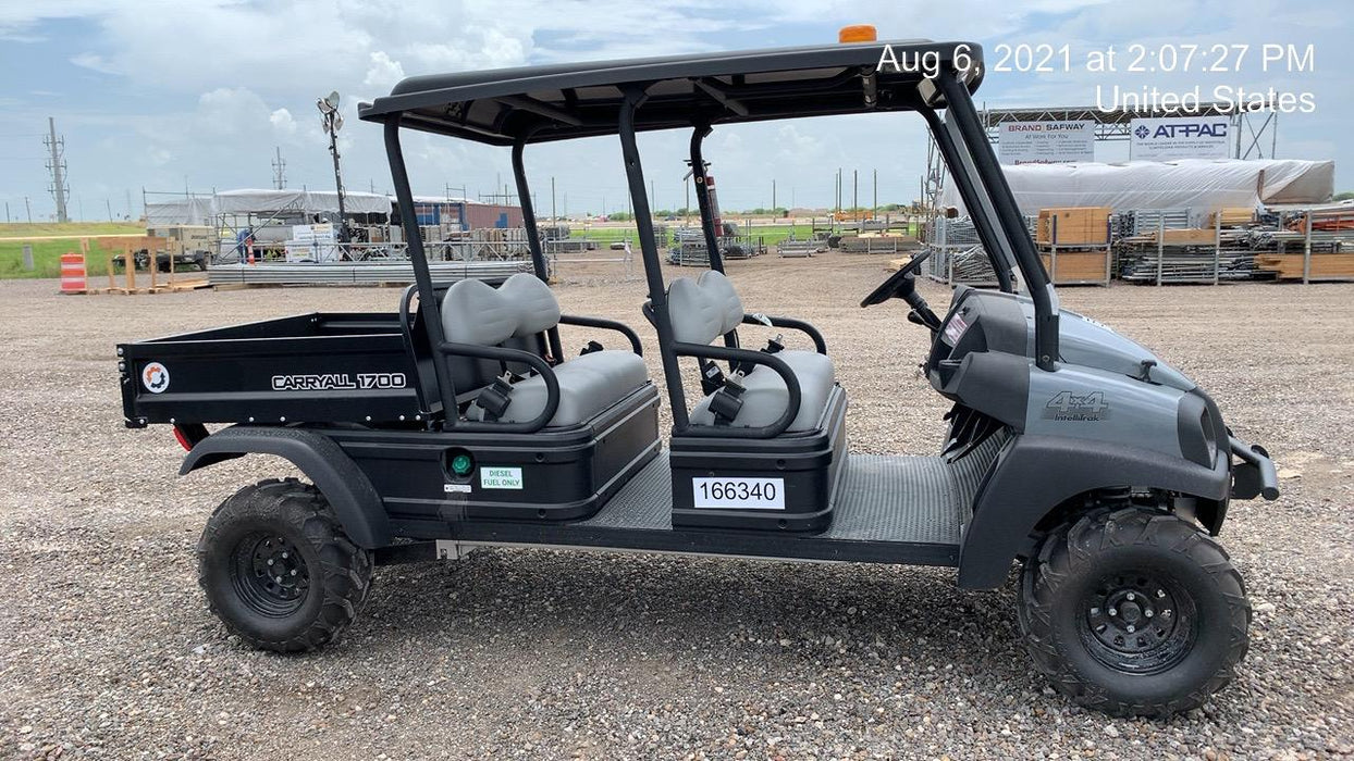 2021 Club Car CA1700D Canopy, Diesel, 4 Passenger