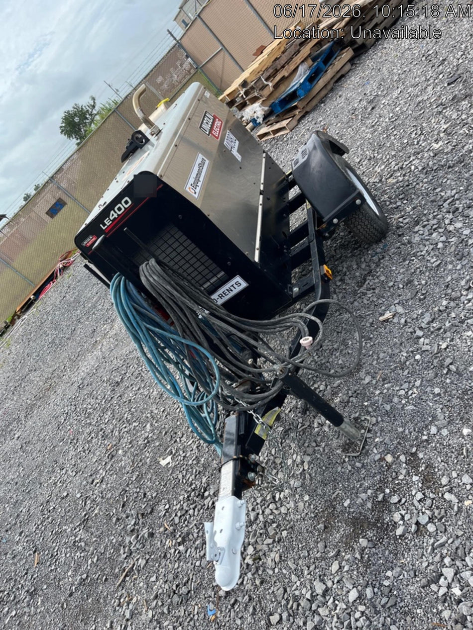 2024 Lincoln Electric LE400 Kubota V1505, Trlr, Cable Rack, Light Kit, ES Decals, T3