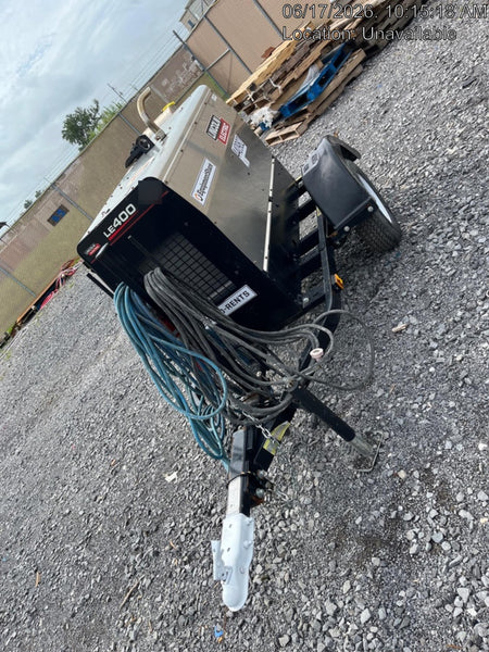2024 Lincoln Electric LE400 Kubota V1505, Trlr, Cable Rack, Light Kit, ES Decals, T3