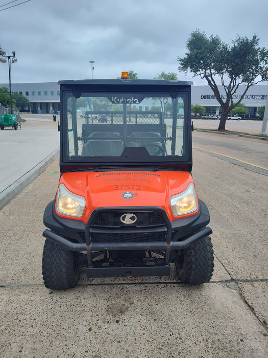 Kubota RTV-X1140W-H 4wd Utility Cart, LED Strobe, Windshield Tempered Glass, Plastic Canopy, Wire Harness Kit, Backup Alarm