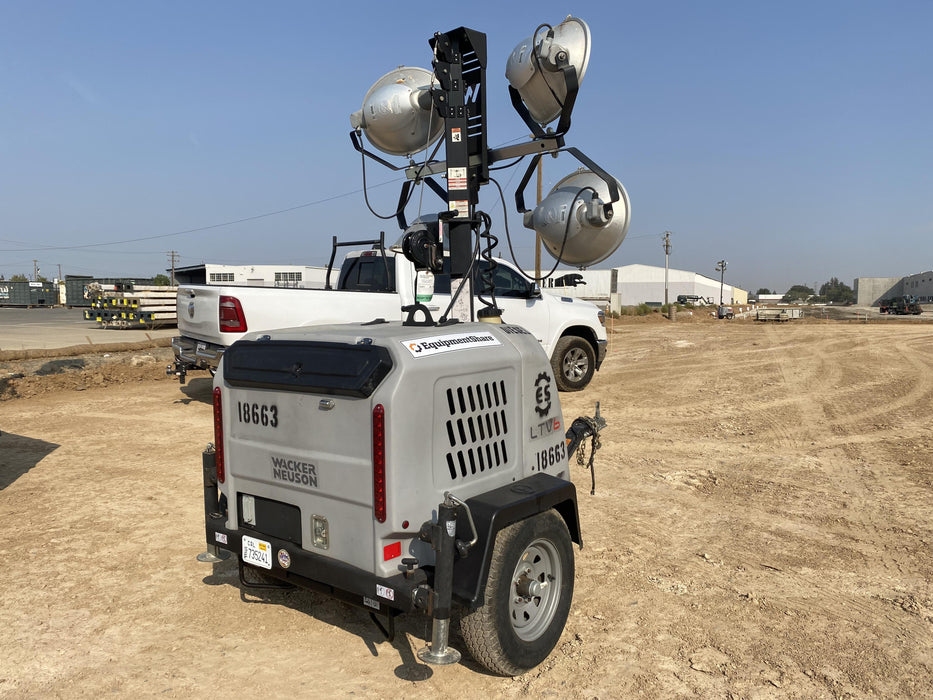2018 Wacker Neuson LTV6L-MH Wacker Neuson LTV6L Mobile Light Tower w/Fuel Level Sensor Installed