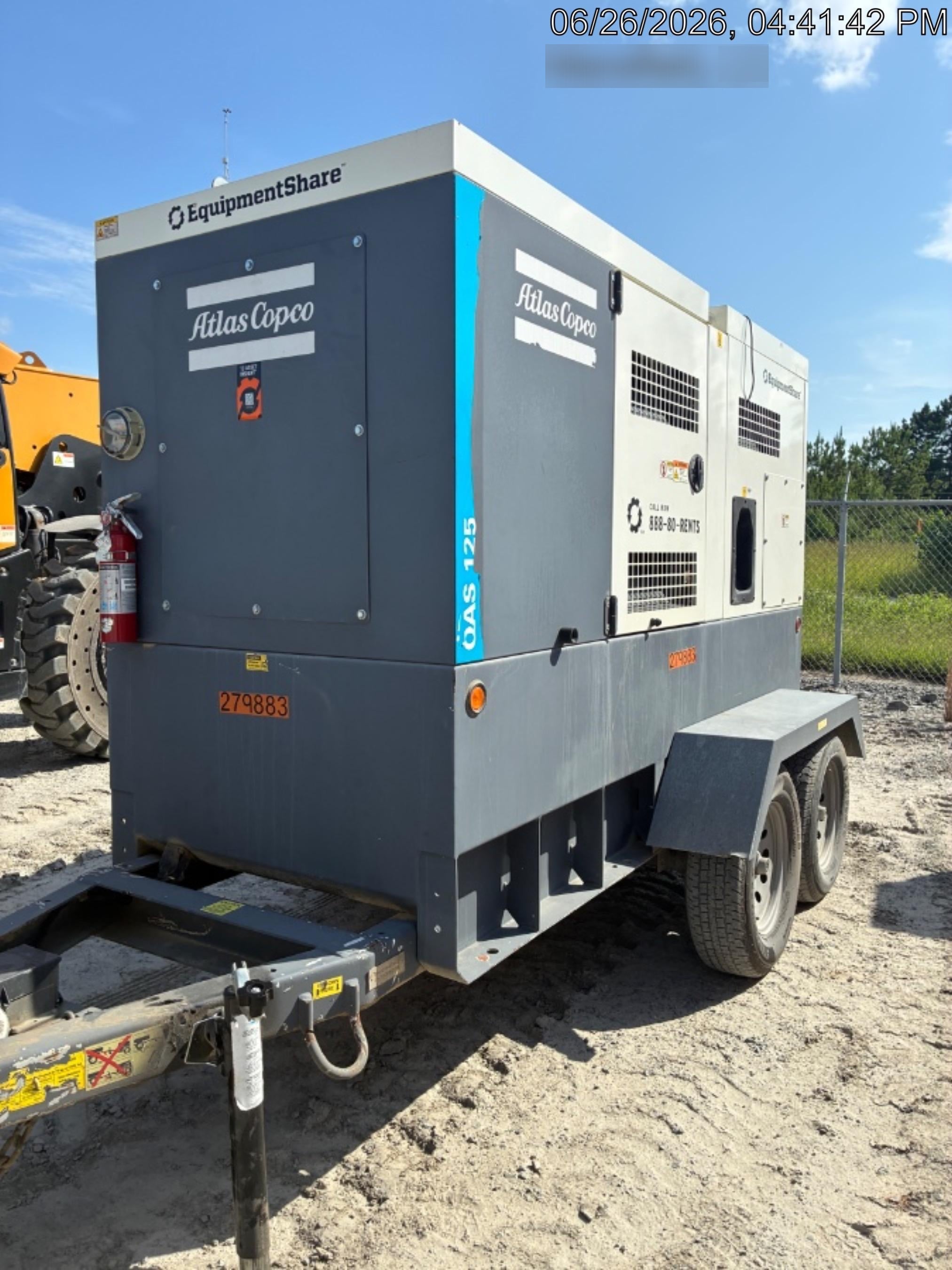 2022 ATLAS COPCO QAS 125