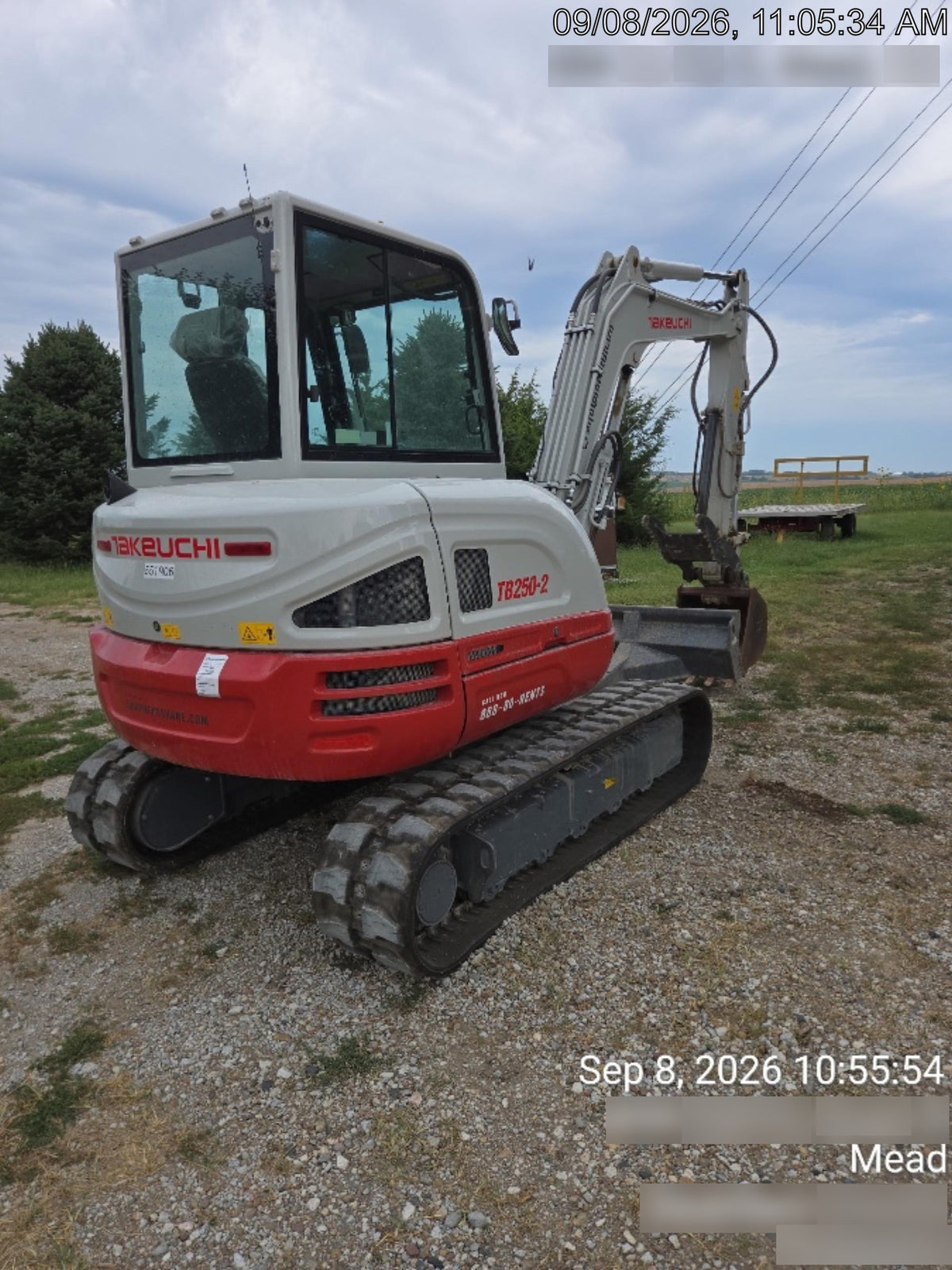 2025 TAKEUCHI TB250-2CR