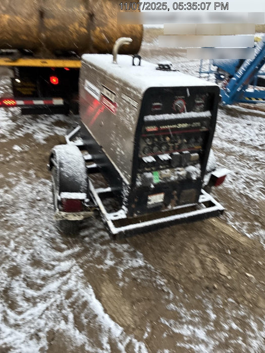 2019 Lincoln Electric Vantage 322 Welder Ready-Pak 3, Two wheel trailer, Fender and Light kit, Cable Rack