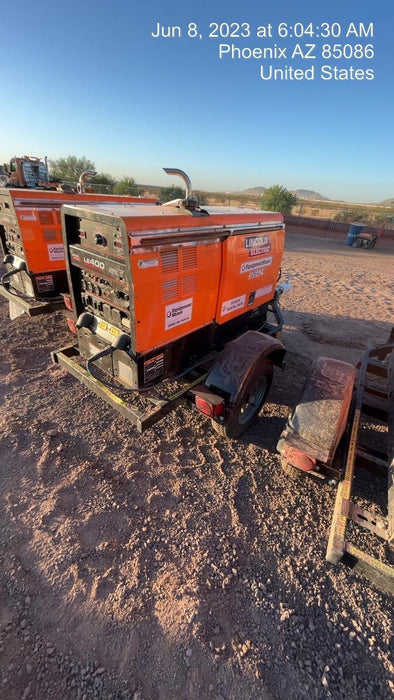 2023 Lincoln Electric LE400 Kubota V1505, Trlr, Cable Rack, Light Kit, ES Decals, T3