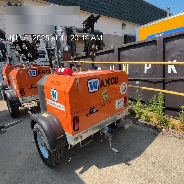 2024 Wanco WLTT-4MM4K Diesel, Deep Sea Controller, Shore Power Plug, Auto Start, (4) 350W LED Floodlights, 4kW Generator, 60 Gal Fuel Tank, 2" Ball, T3