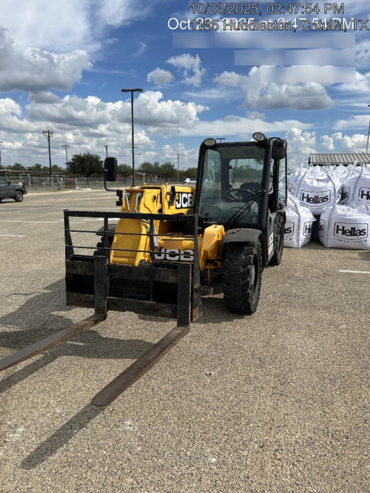2020 JCB 505-20TC Cab/Heat/Air, Solid Tires, Work Lights, Beacon, Aux Hydraulics, Back up Alarm, ES Decals