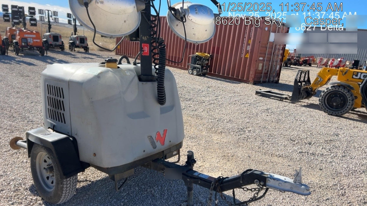 2018 Wacker Neuson LTV6L-MH Wacker Neuson LTV6L Mobile Light Tower w/Fuel Level Sensor Installed