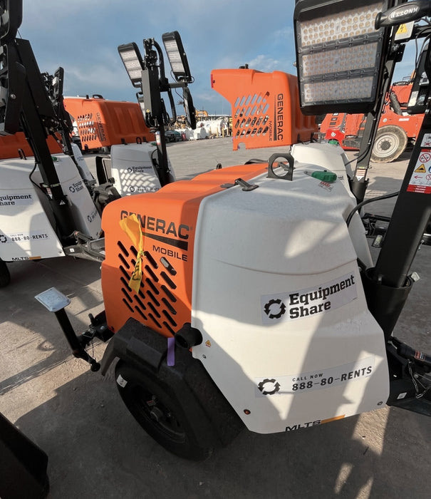 2024 Generac MLT2 Diesel, Flex Switch 120V Input, Powerzone Controller, 
(4) 320W LED Lights, 4kW Generator, 39.9 Gal Fuel Tank, 2" Ball, T3