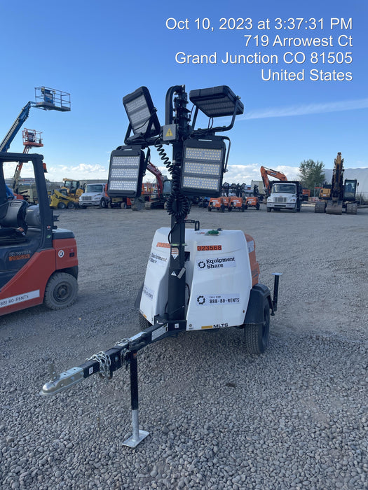 2023 Generac MLT2 Diesel, Flex Switch 120V Input, Powerzone Controller, (4) 320W LED Lights, 4kW Generator, 39.9 Gal Fuel Tank, 2" Ball, T3