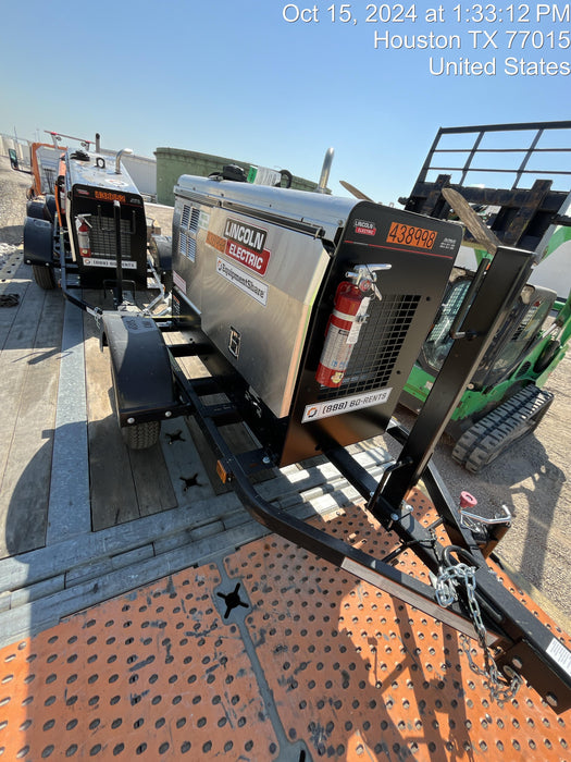 2024 Lincoln Electric LE400 Kubota V1505, Trlr, Cable Rack, Light Kit, ES Decals, T3