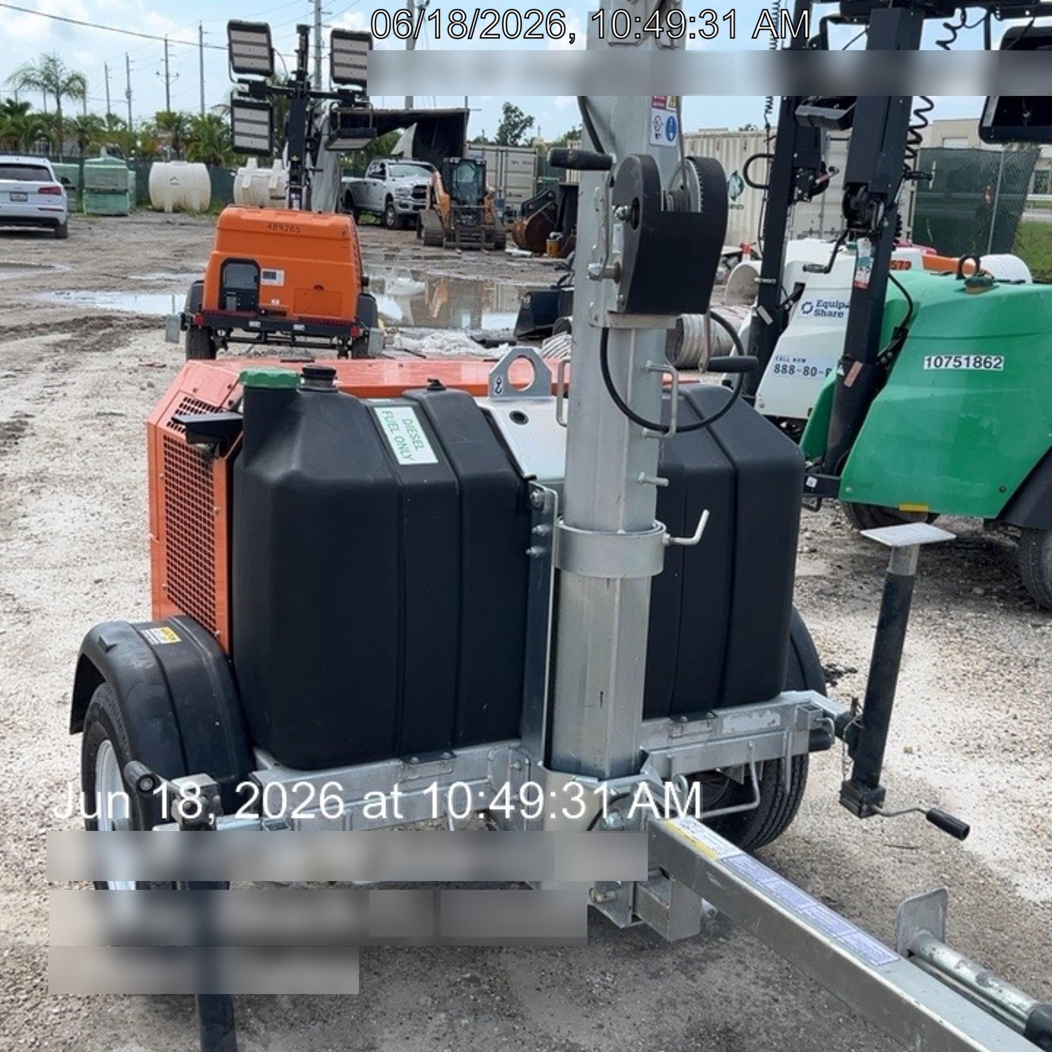 2023 Wanco WLTT-4MM4K Diesel, Deep Sea Controller, Shore Power Plug, Auto Start, (4) 350W LED Floodlights, 4kW Generator, 60 Gal Fuel Tank, 2" Ball, T3