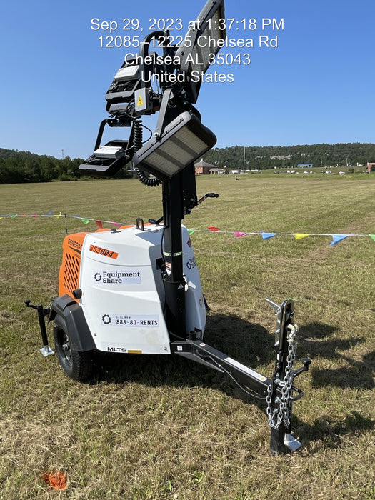 2023 Generac MLT2 Diesel, Flex Switch 120V Input, Powerzone Controller, (4) 320W LED Lights, 4kW Generator, 39.9 Gal Fuel Tank, 2" Ball, T3