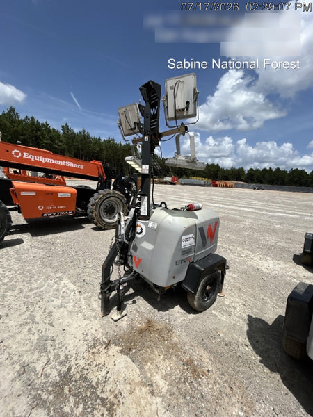 2019 Wacker Neuson LTV6K-LED LTV6K Light Tower, LED 300W, Telematics EQ SH Kubota