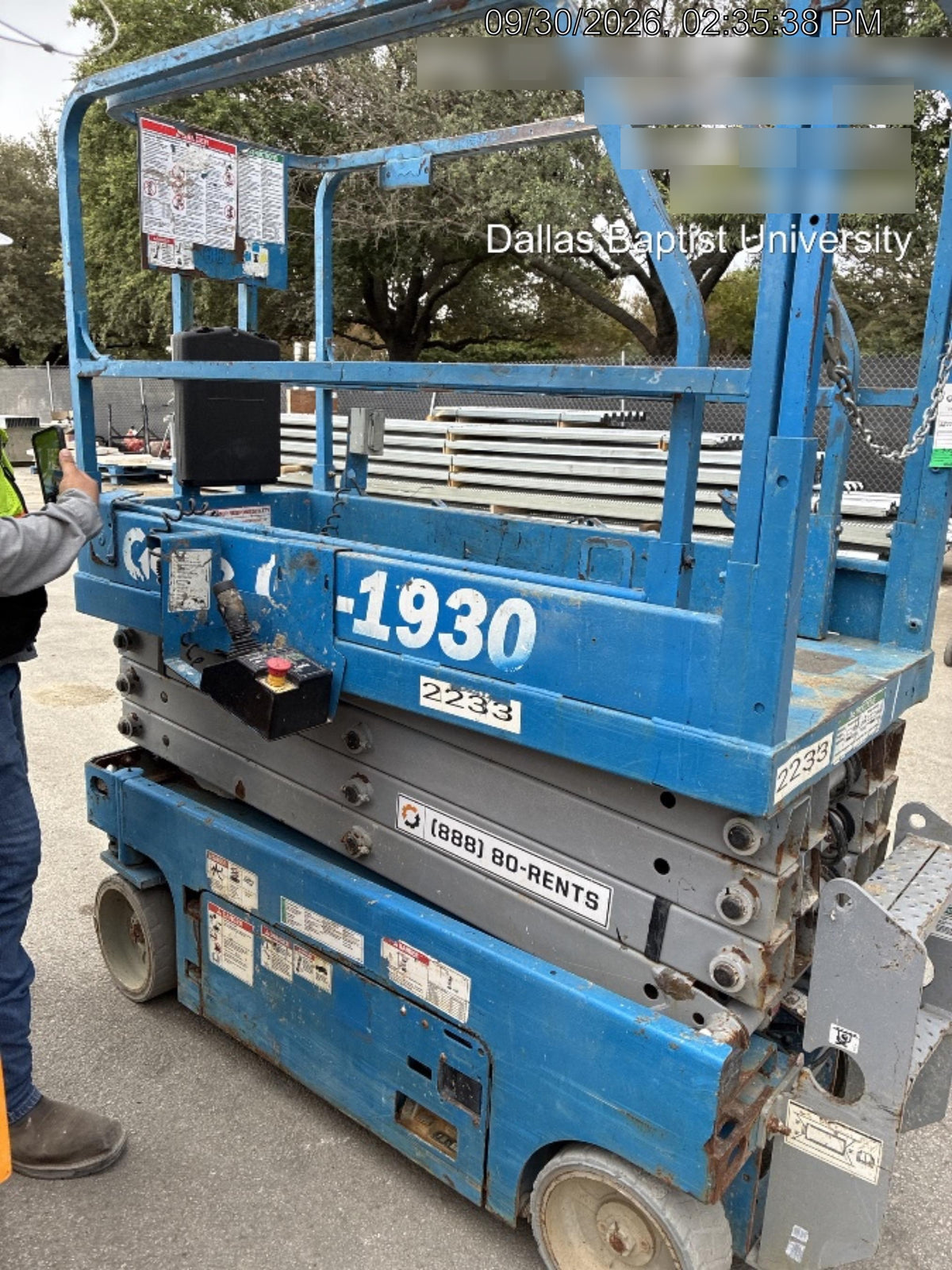 2016 Genie GS-1930 Genie GS1930 Scissor Lift